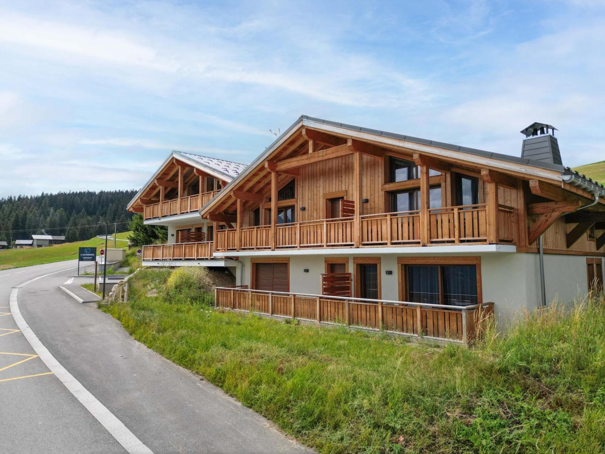 Aparthotel Terresens - L'Altarena Les Saisies Exterior foto